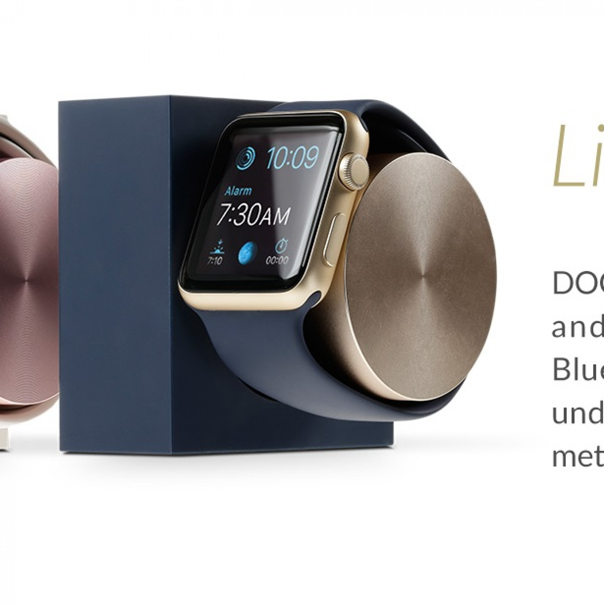 Док-станция Native Union Dock Apple Watch Silicon Marine